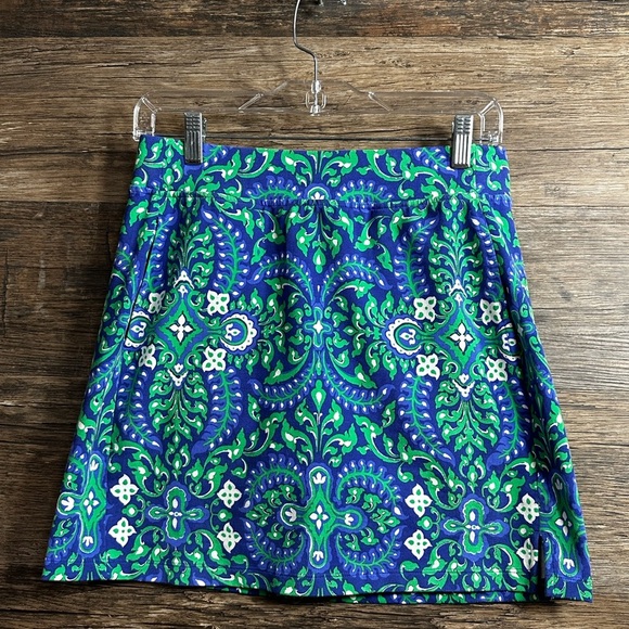 Talbots Blue Green Mini Athletic Skort - Picture 1 of 9
